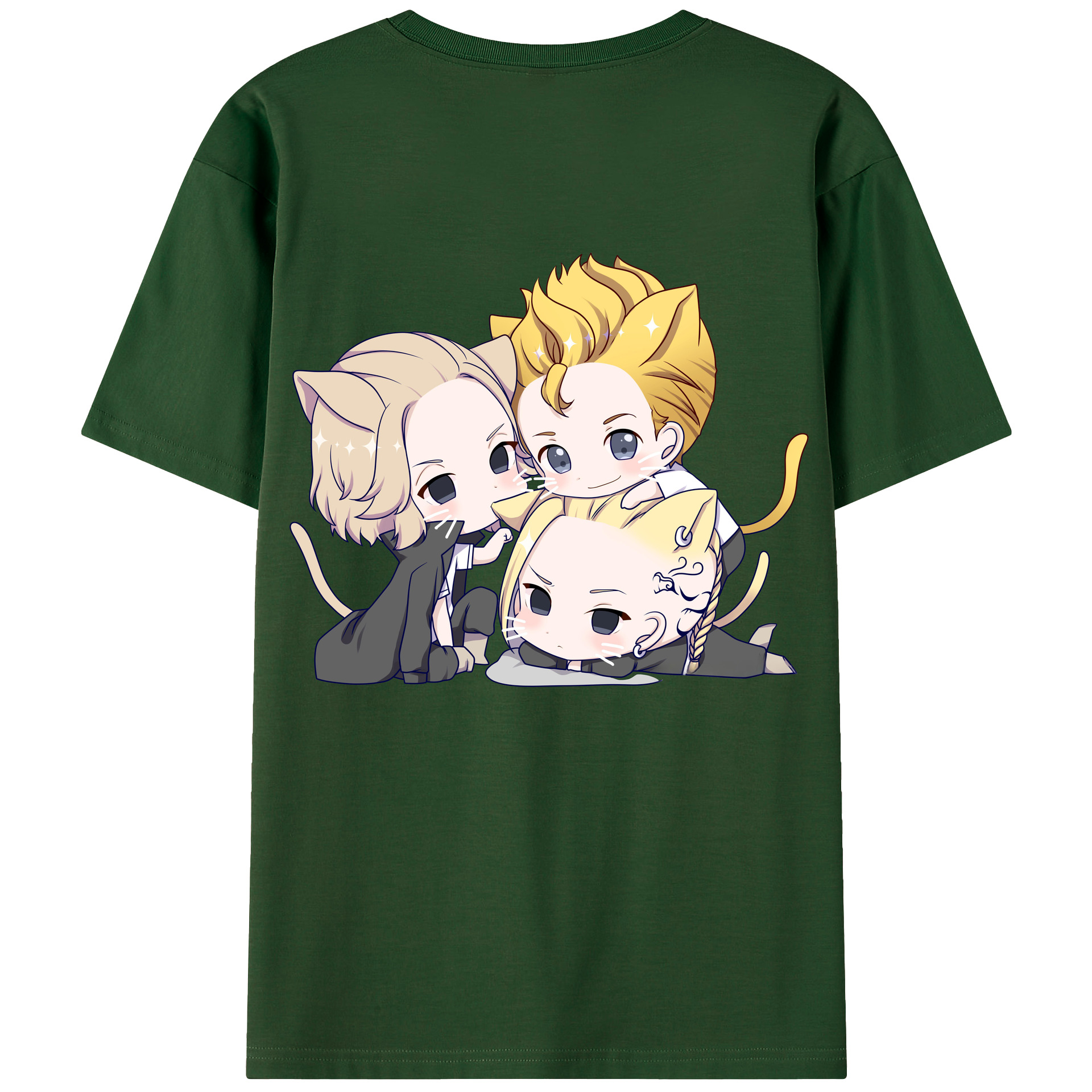 （画像用） 東京リベンジャーズ Tokyo Revengers 綿100％半袖Tシャツ（背面プリント）